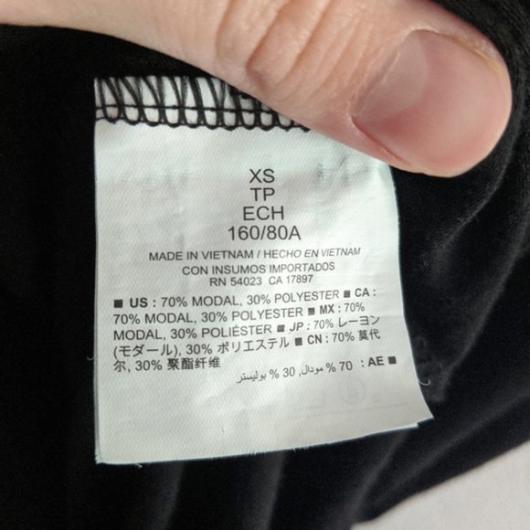 Old Navy Black Racerback Tank Sleeveless Dress Size XS Extra Small - Picture 4 of 5